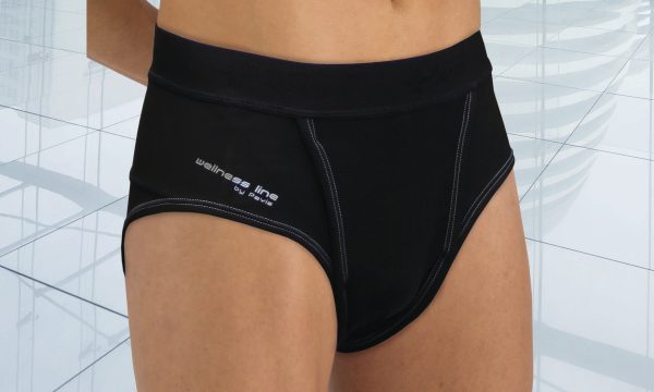 Forni Medical Pavis Leistenbruch-Slip, schwarz, für Herren