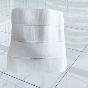 Forni Medical Bauchbandage 4-bahnig, 30 cm hoch, weiss