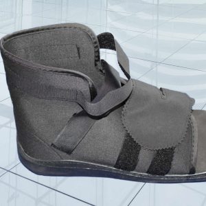 Forni Medical Verbandschuh Bananenform schwarz