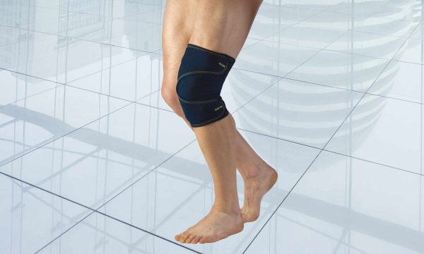 Forni Medical Pavis Elastische, regulierbare Kniebandage, blau